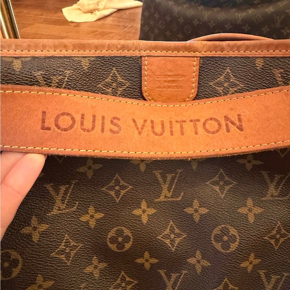 Louis Vuitton Delightful MM Monogram Hobo Bag Brown Canvas Leather Shoulder Bag - Picture 3 of 12